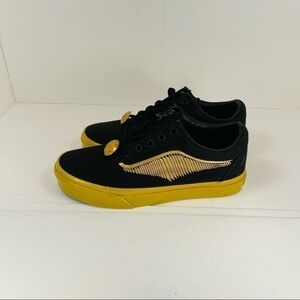 Vans Old Skool Harry Potter Golden Snitch Lace Sneakers Size 6.5 Women